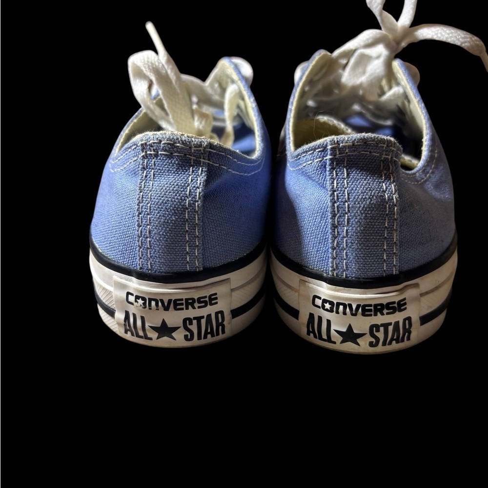 Converse Blue Canvas Sneakers - Picture 4 of 6